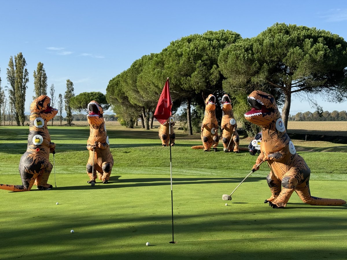 🔴 Che ci fanno dei dinosauri in un campo da golf nei pressi di Ravenna?

Seguici per scoprirlo!

#OMC2023 #EndFossilCrimes