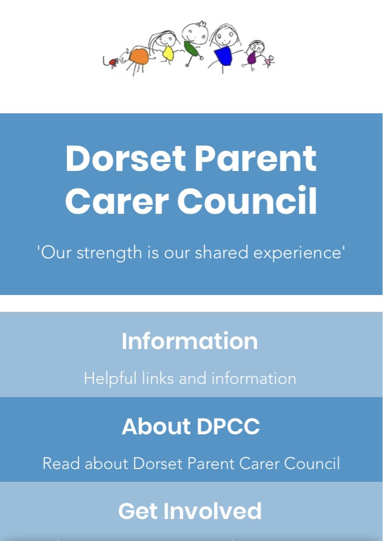 Our new website is more streamlined and has information about the work of Dorsets Parent Carer Forum,  it also has Autism in Schools project pages and information guides which have been co produced!  

dorsetparentcarercouncil.co.uk
