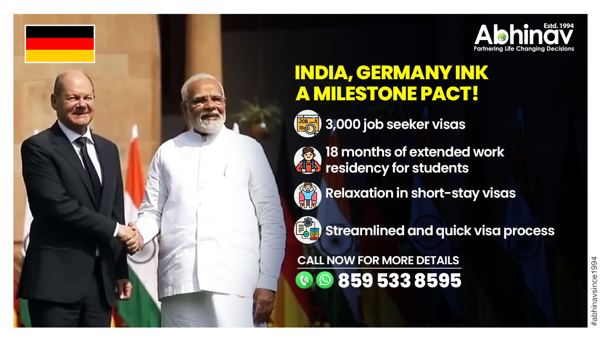 Jobs__visas's tweet photo. India, Germany pact grants 18 months of extended residency to students!

Apply Now: https://t.co/jXLzVHewWE

For more information call us at +91-8595338595 or drop an email to us at web@jobsvisas.com

#germanyresidency #germanyworkvisa #germanyjobseekervisa #jobsvisas https://t.co/3cUBRi6zn8