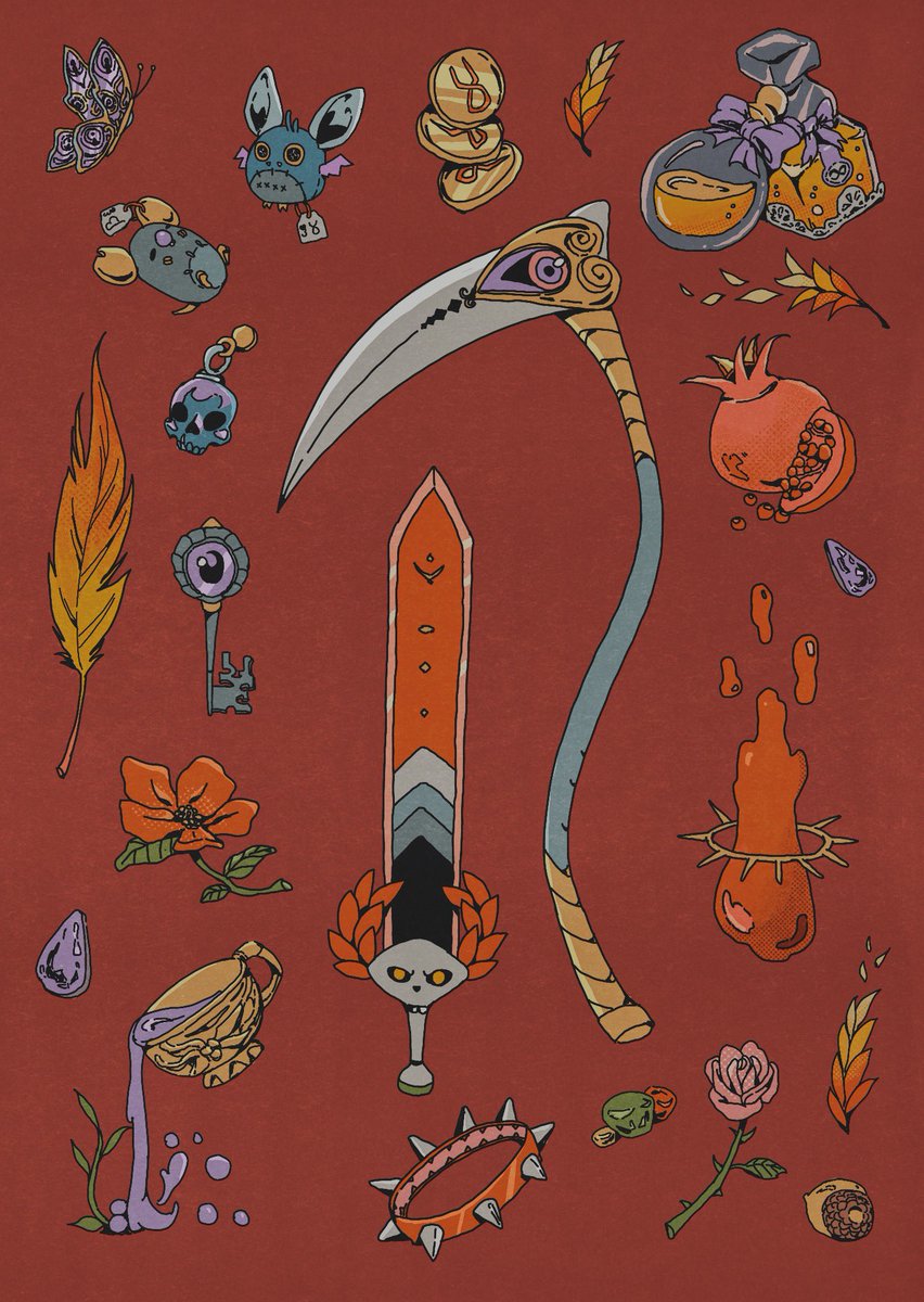 ohwelladays's tweet photo. keepsakes and trinkets 📿 #HadesGame #supergiantgames https://t.co/kHBWSsjFAg