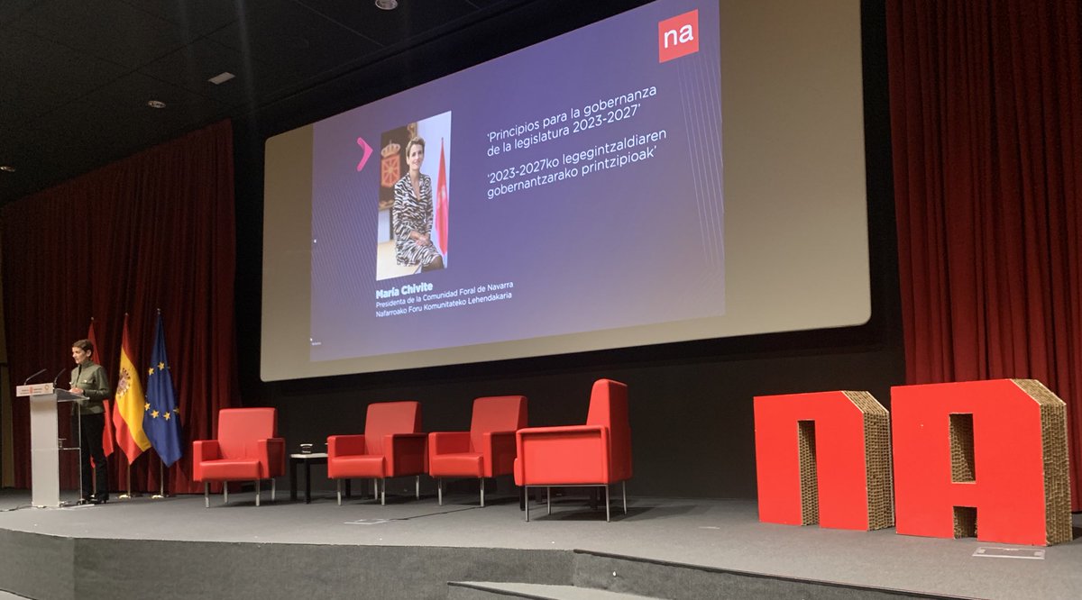 Comenzamos el IV Encuentro de Dirección Pública del <a href="/gob_na/">Gobierno de Navarra</a> en la legislatura 2023-2027