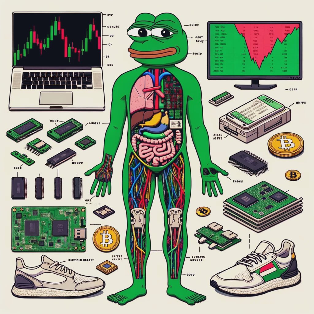 Robert___Dinero's tweet image. #schematics for assembling a contemporary #crypto investor. #feelsgoodman #BTC