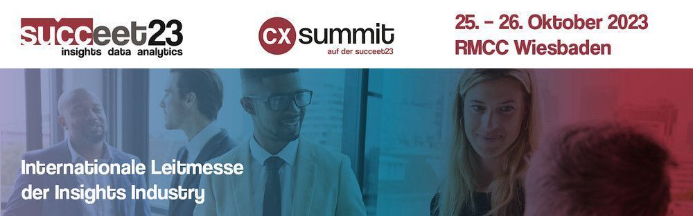 📢 Bald ist es soweit! Der Countdown läuft für unser bevorstehendes Event. 
Die Messe für alle, die in der Insights Industry arbeiten und nach den neusten Trends und Innovationen suchen. 📊

🗓️  25.–26. Oktober 2023
Anmeldung: buff.ly/3SdRAXx 
#succeet2023 #cx