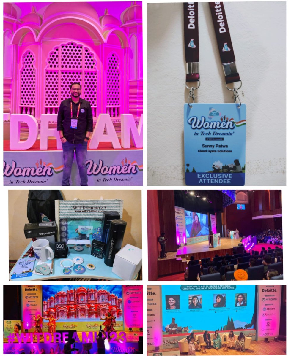 🌟 Thrilled to share my fantastic experience at @witdreamin  which took place in the 𝑷𝒊𝒏𝒌 𝑪𝒊𝒕𝒚, 𝑱𝒂𝒊𝒑𝒖𝒓 on October 14, 2023! 🌆💼

@NeetuBansal5 @khyatu07 @salesforce @trailhead @cloudgyata 

#WITDreamin23 #CommunityGiveback #TechKnowledge