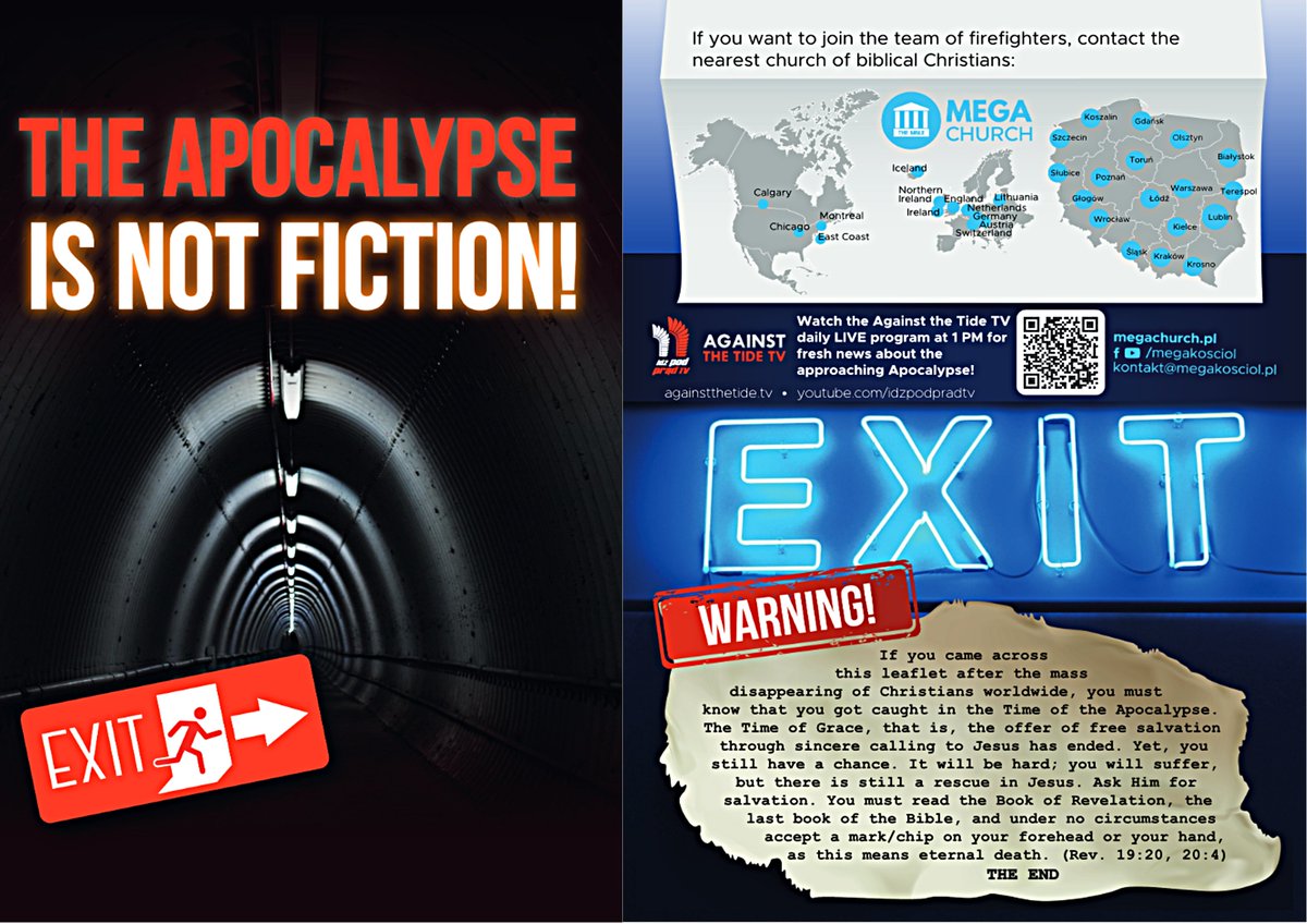 #Bible #Apocalypse #Jesus #Christ 

 ___ ->  As soon as possible pass this post on⤵️⤵️

#endoftheworld #JesusChrist #God #Apocalyptic