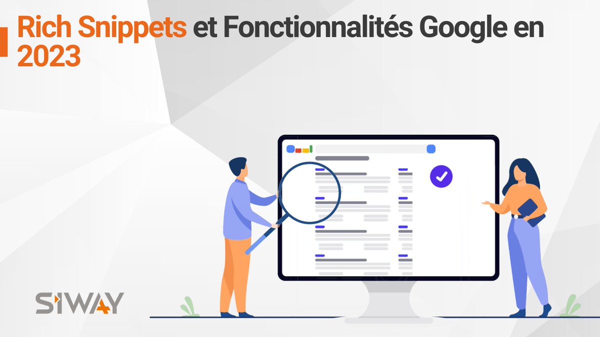 SIWAYAgency's tweet image. #SERP Google &amp;amp; #RichSnippets en 2023 : Les grandes #tendancesSEO à ne pas manquer !
En savoir plus 🔗
bit.ly/3Q8aa0L
 
#SEO