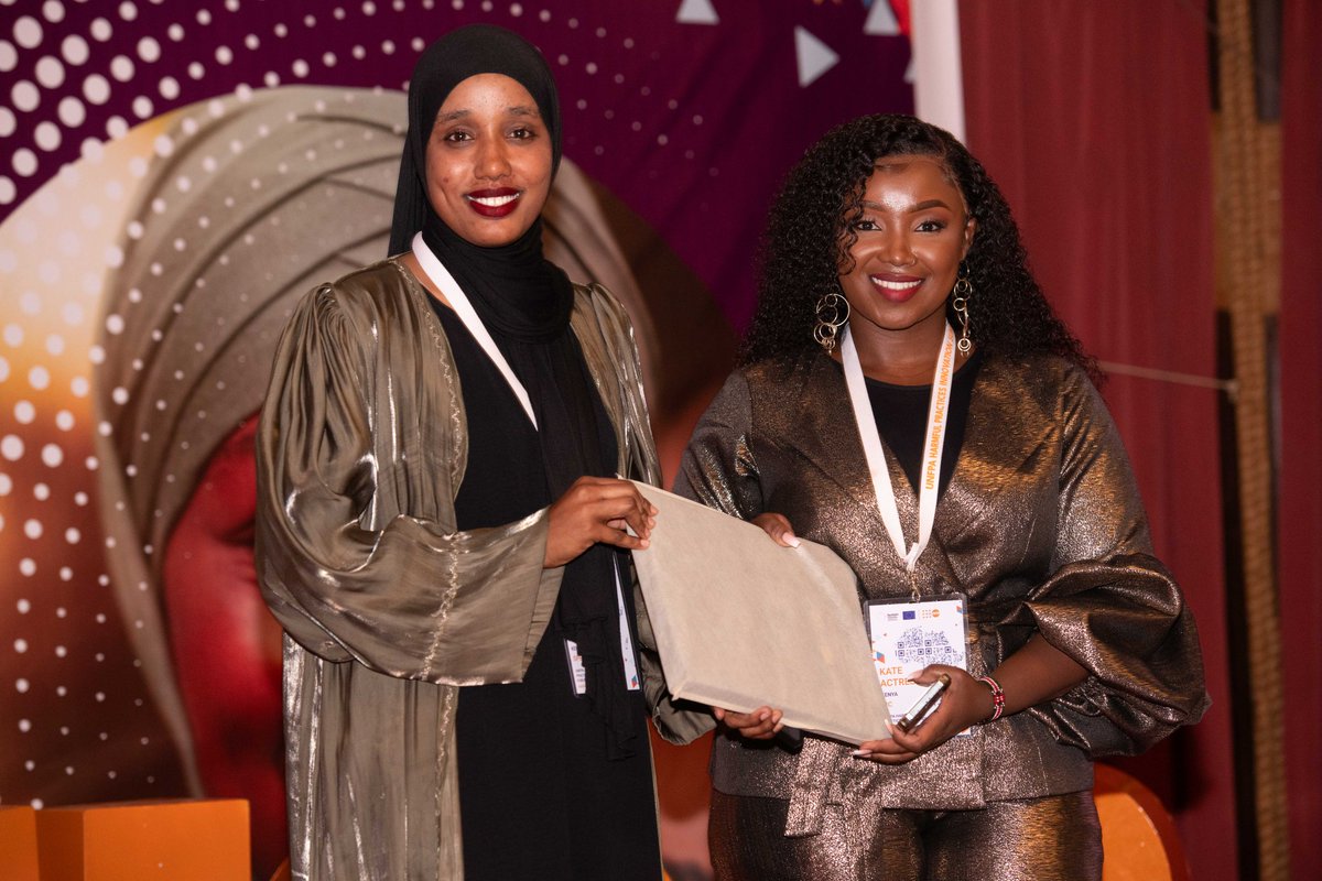 Last week during the #unfpainnovationsummit2023. I was awarded as the most engaging individual on X . @UNFPAKen @UNFPA_ESARO .
