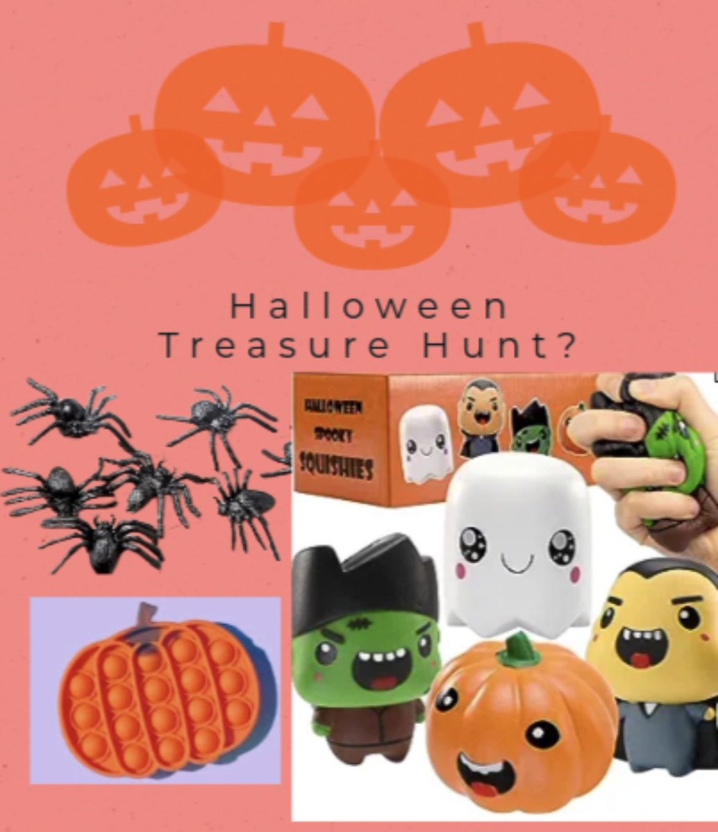 #Halloween fun for all 🎃🦇🕷️ #FoodAllergy 🎃If trick or treating is not for you…Why not have a treasure hunt instead with small non-food items hidden around the home such as spiders/mice 🎃Not only is this an allergy friendly activity, it also isn’t weather dependant! ☔️🍁🍂