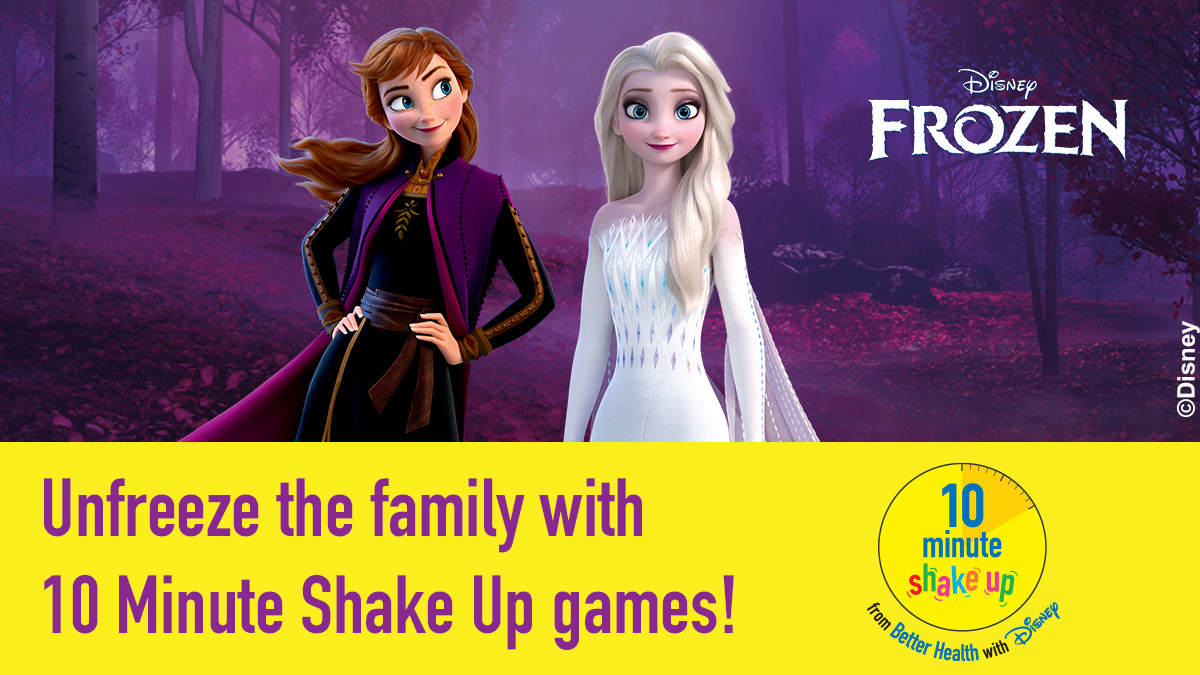 Shake things up this half term! Get your kids moving with their favourite Disney characters in our fun-packed 10 Minute Shake Up games: nhs.uk/healthier-fami…