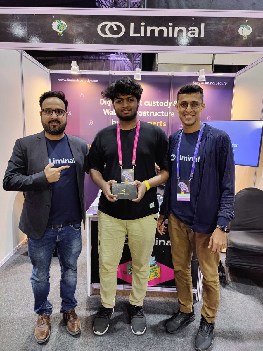 liminalcustody's tweet image. 📢 Announcing the Winners of Liminal&apos;s Certified Wallet Engineer Course Contest at #Unfold2023

Congratulations to our winners who&apos;ve unlocked the world of secure crypto wallets and won @CypherockWallets 🚀

🏆 Winners:
@DxddyToast 
@mayankyadav89 
@HarshikaReddy19 
@gobmj363…