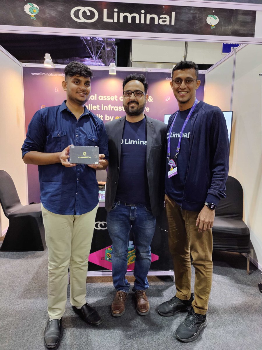 liminalcustody's tweet image. 📢 Announcing the Winners of Liminal&apos;s Certified Wallet Engineer Course Contest at #Unfold2023

Congratulations to our winners who&apos;ve unlocked the world of secure crypto wallets and won @CypherockWallets 🚀

🏆 Winners:
@DxddyToast 
@mayankyadav89 
@HarshikaReddy19 
@gobmj363…