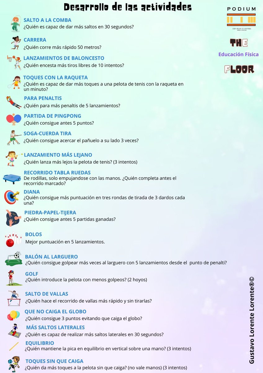 gustavolorente1's tweet photo. The Floor -Educación Física-
Un juego donde puedes retar a tus compañer@s a hacer diferentes actividades y conseguir su casilla. 
#podiumef #edufis #familiaedufis #claustrovirtual #educaciónfisica #educacion #school #thefloor #profes @TheFloorTV @piEFcitosCaMiNo #profesorado https://t.co/OIF9EXVwVp