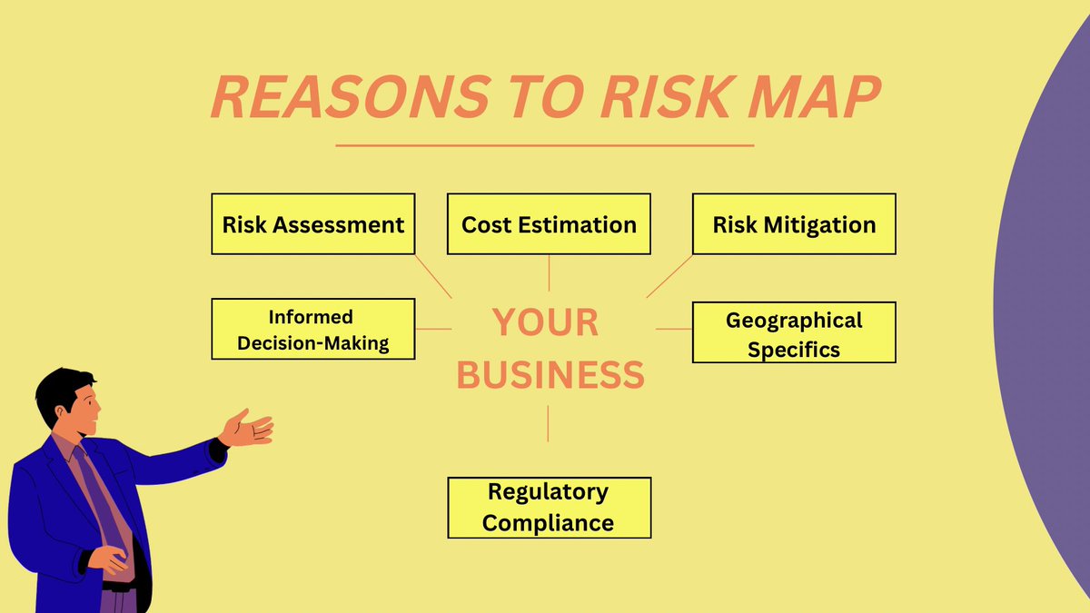 #Riskmaps are visual representations that help individuals or organizations assess and understand potential risks in a specific area or context. 

If you are interested please browse our site using the link and reach out: lnkd.in/eij4p5yF

#risk #riskadvice #insurance