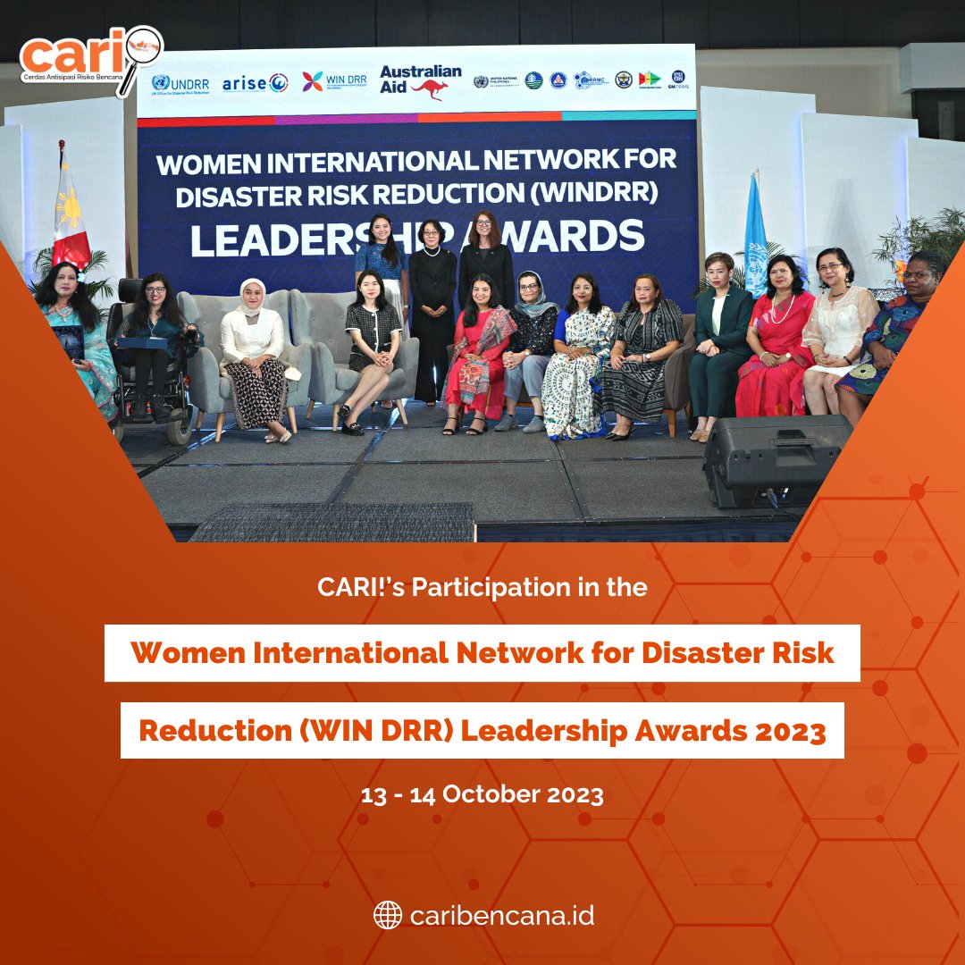 caribencana_id's tweet photo. On October 13, 2023, CARI! was invited to the Launch of the 2024 Asia Pacific Ministerial Conference for Disaster Risk Reduction (APMCDRR) in Manila, The Philippines.
#CariEvent #knowledgemanagement #apmcdrr #windrr https://t.co/SgWRdO2Cvt