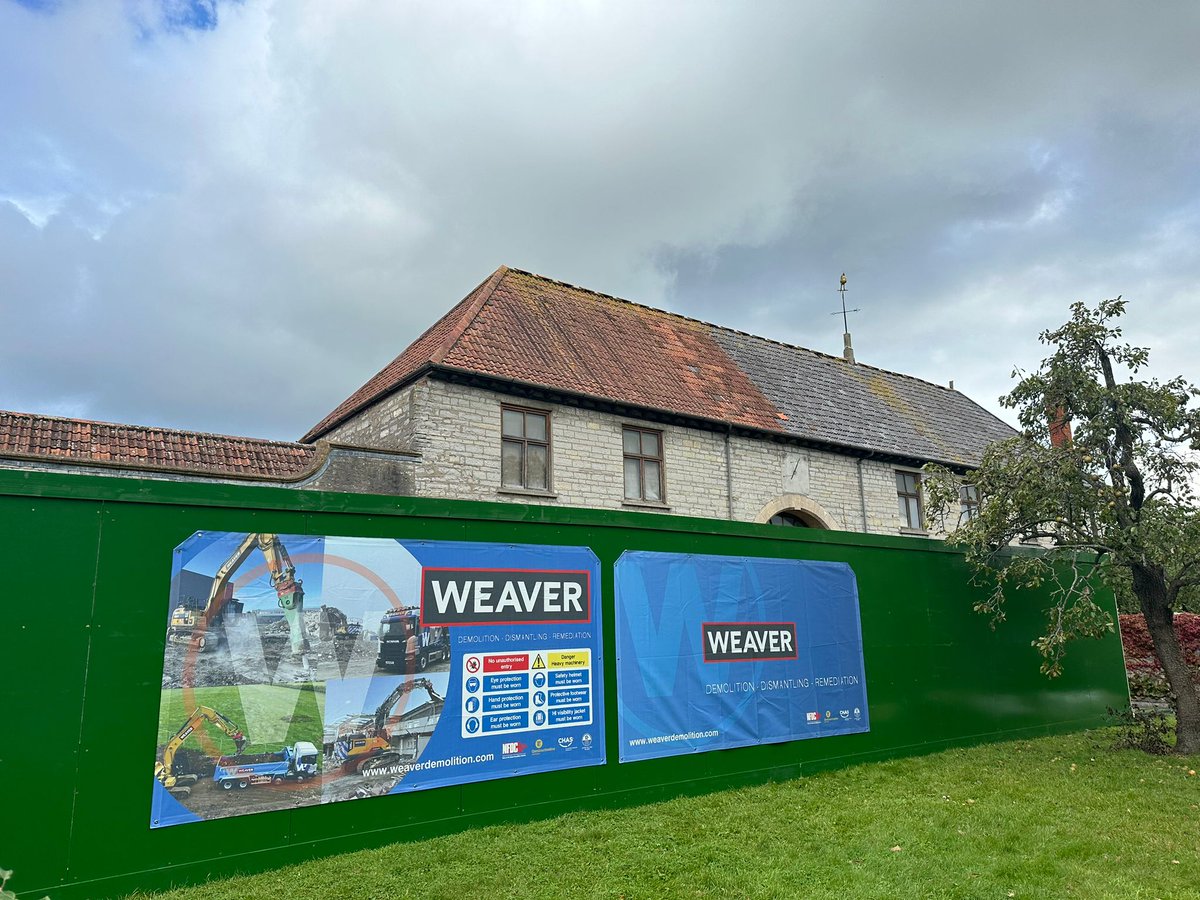 weaverdemo's tweet image. New week, new site

#Demolition #SiteSetup #EnablingWorks #FocusedOnService