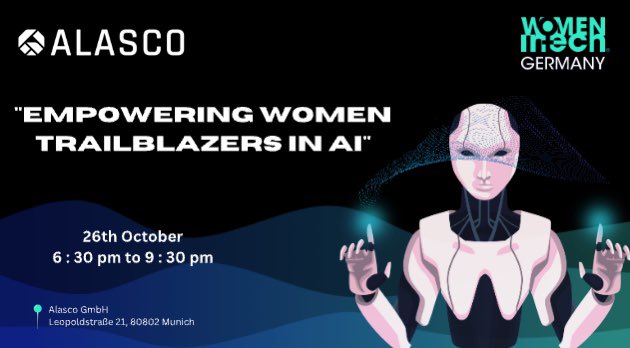 tech_alasco's tweet image. The next community event is just around the corner, and you still can reserve a spot ⬇️ already this Thursday at our office at U-bahn Giselastr. 💫
25591551.hs-sites-eu1.com/alasco-meet-up