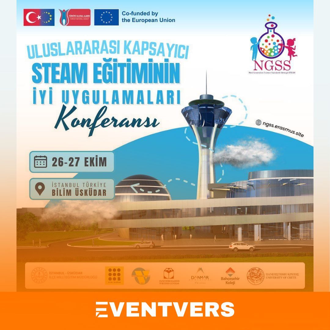 eventverstr's tweet photo. Uluslar Arası Kapsayıcı STEAM Eğitiminin İyi Uygulamaları Konferansı

📌 26-27 Ekim 
📍 İstanbul Türkiye Bilim Üsküdar 

‼ https://t.co/hicGE394pe

*

#uluslararası #steam #ngss #bahçeşehirkoleji https://t.co/SdwLugC5Ey