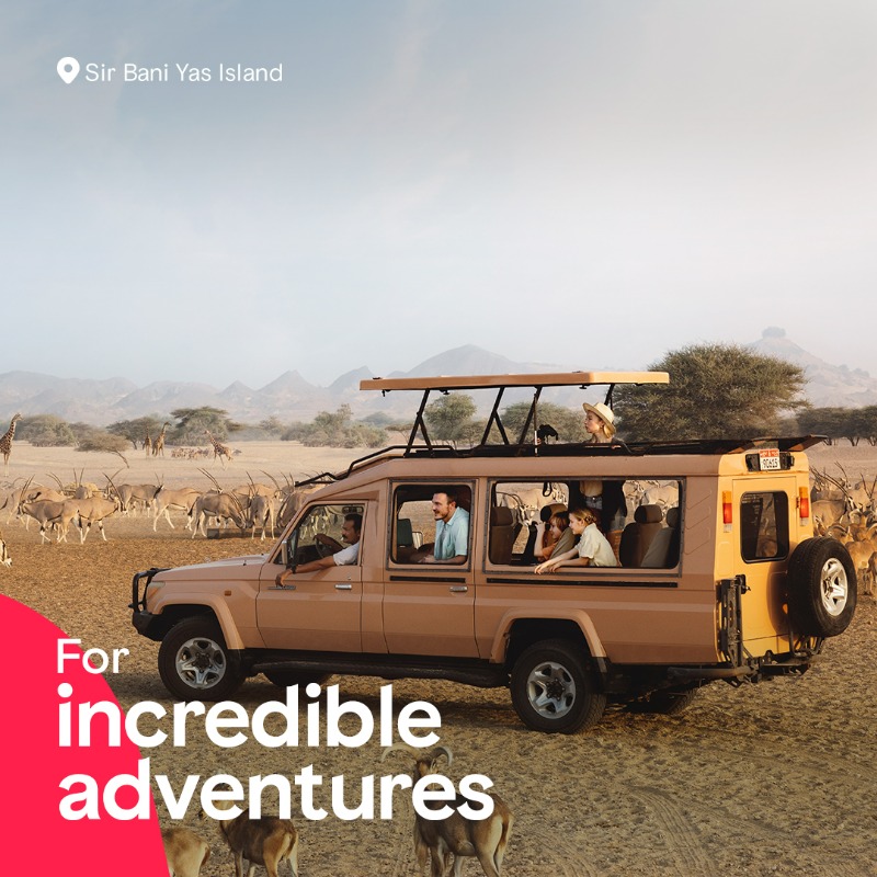 VisitAbuDhabi's tweet photo. Get set for an action-packed getaway this winter #inAbuDhabi 😎