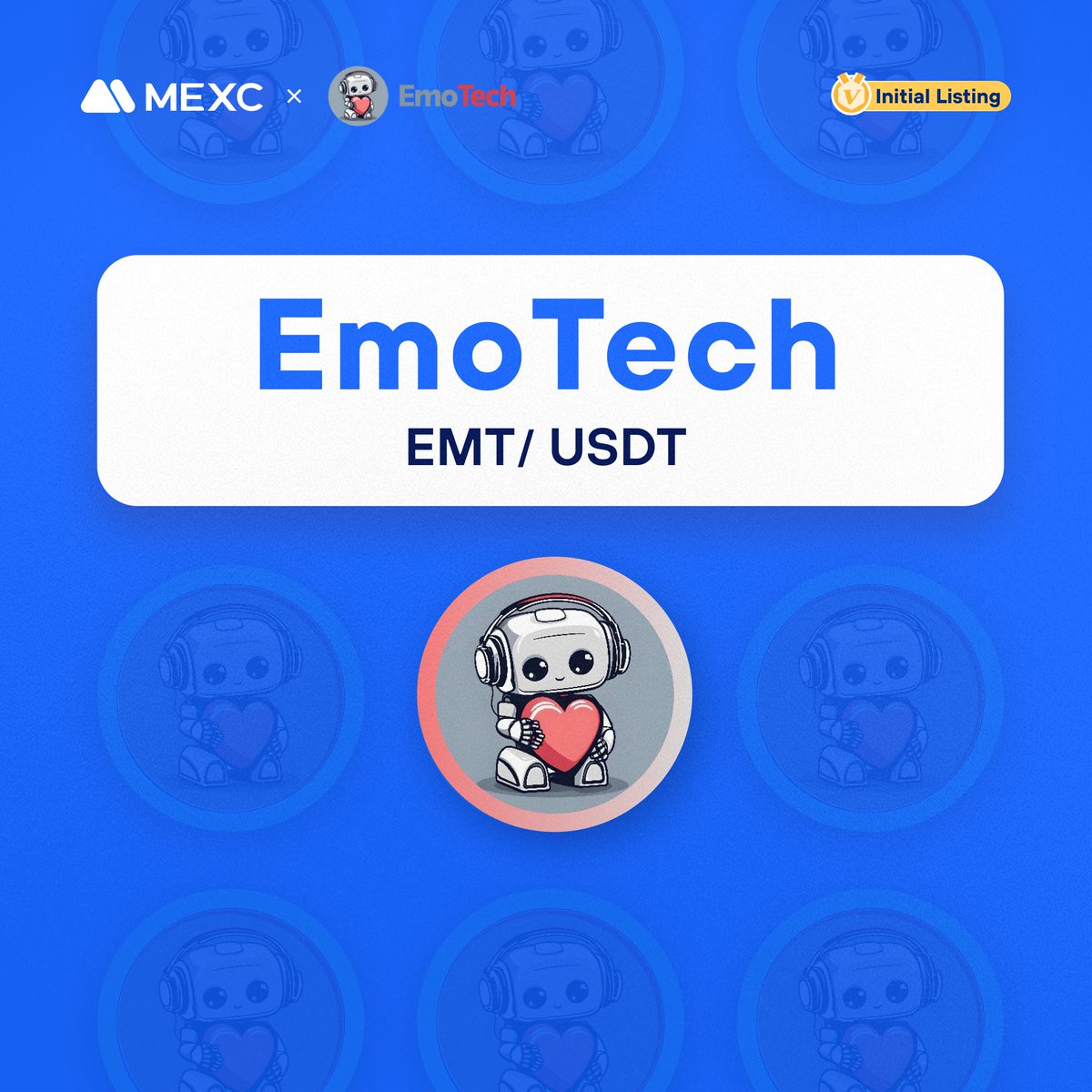 MEXC's tweet photo. Happy to announce that the @EmoTechOfficial Kickstarter has concluded and $EMT will list on #MEXC!

🔹Deposit: Opened
🔹EMT/USDT Trading: Oct 23, 11:00 (UTC)

Details: https://t.co/a51JefW3mi https://t.co/9gmERcJZu3