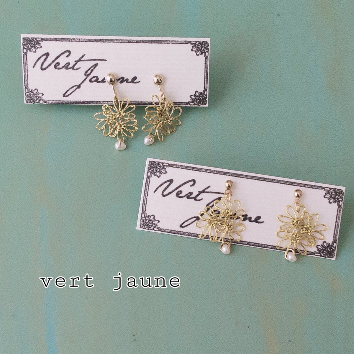 vert_jaune_miki's tweet photo. creemaに小さなお花のピアス/イヤリングを販売しています✨
池袋店に入荷した同じゴールドカラーです。

【送料無料】ゴールド　小さなお花　ピアス/イヤリング https://t.co/6FvKGs56Hh https://t.co/lz5SDy18DY