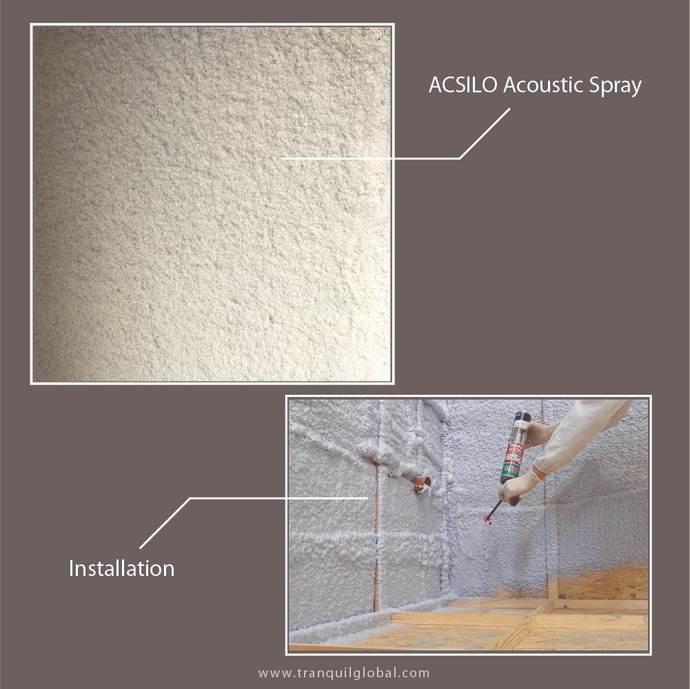 tranquilglobal's tweet image. 📌 Tranquil ACSILO #AcousticSpray natural, durable, risk-free #acousticsolution and sustainable material made from #recycledfibers and boron salts using advanced technology.

So, Spray the noise away with #ACSILO Sprays!

#acoustictreatment #commercial #AcousticSpray