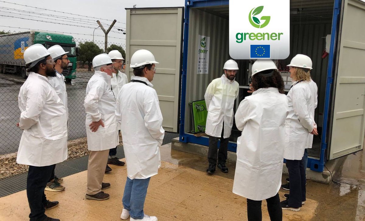 GREENER H2020 project tweet media