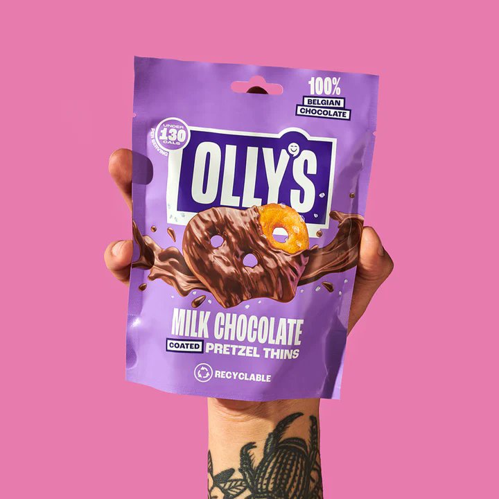 🍫 #Food &amp; #drink packaging is one of the main industries we serve here at Law Print. 

We supply #packaging for an array of different products, including #sweet #snacks, such as Olly’s Pretzels.

💻 Read the full case study here: lnkd.in/e9iP9NeR