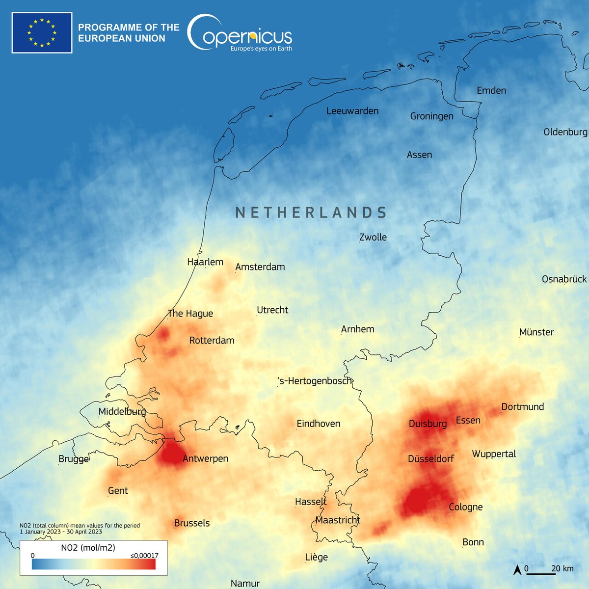 Copernicus EU tweet media