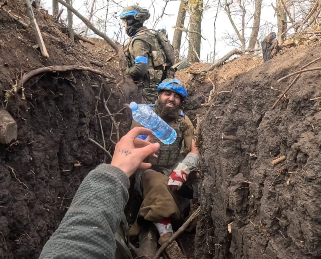 Danspiun's tweet image. Avdiivka.

This is quite a story from Oleg Sentsov, the Ukrainian filmmaker (formerly imprisoned by Russia), now in the UAF.
I will paste the whole text from the link below.

On October 19th, &quot;we repelled a major assault on the hottest frontline right now. The first group, where…