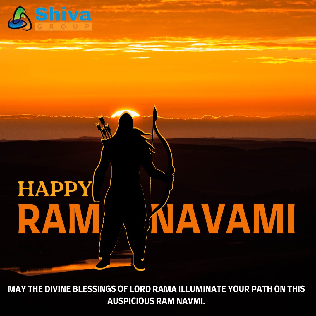 May the divine blessings of Lord Rama illuminate your path and fill your life with peace and prosperity. Wishing everyone a joyous Ram Navmi from all of us at Shiva Group.
.
.
.
.
.
.
.
.
#happyramnavmi #festival #shivagroup #divine #blessing #jaishreeram #twitter #X #tweet