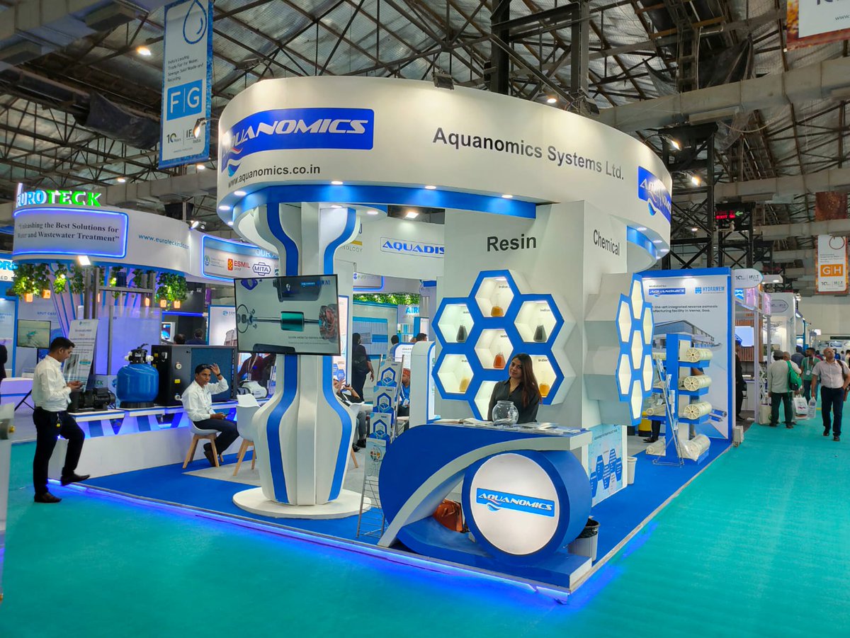 AquanomicsLtd's tweet photo. Thank you for making #IFATIndia 2023 a huge success! 
We at #Aquanomics are overwhelmed with the response we received at our booth &amp; your encouragement and interest in our new technology, #ecofriendly #energysaving &amp; #sustainable products were much appreciated

#IFAT #IFAT2023 https://t.co/oHt6fuA9Io