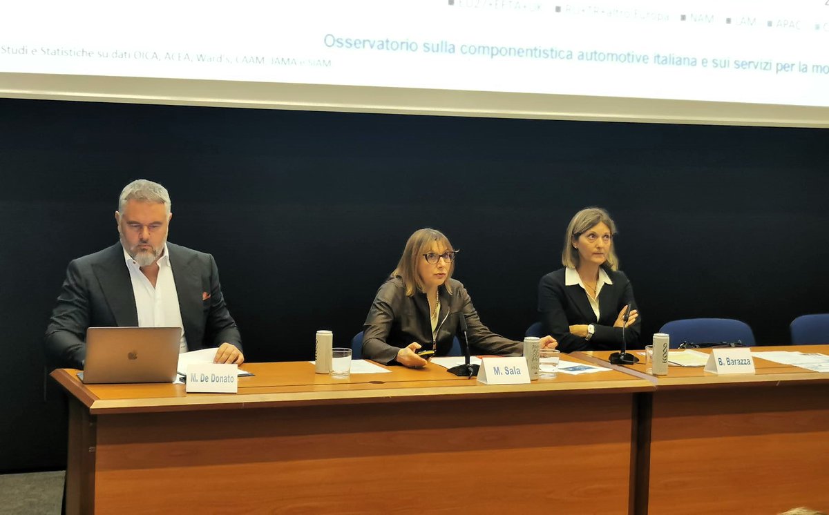 ANFIA_it's tweet photo. Intervento di @M_Sala_Anfia, Responsabile Area Studi&Statistiche #ANFIA, sugli scenari #internazionali e #nazionali
#componentistica2023 #ANFIASocial https://t.co/BGhCvBBNii