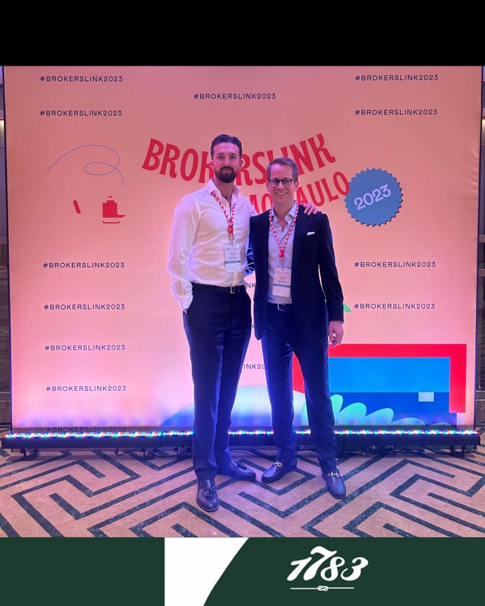 1783Group's tweet image. Great discussions, valuable insights and meaningful connections made at the São Paulo BrokersLink conference 🤝. Thanks to all the @Brokerslink team for making it happen.  #BrokersLink #SãoPauloConference #Networking #1783Group