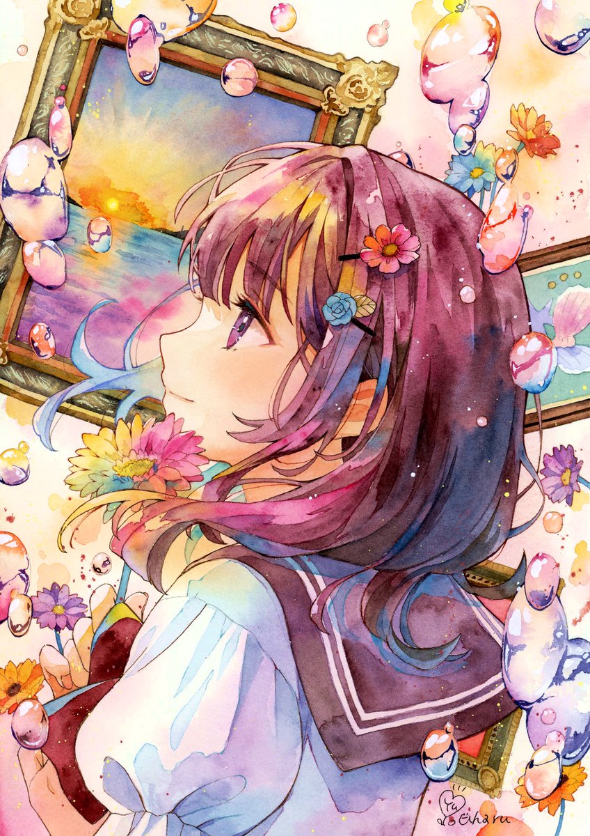 泡沫の記憶

#透明水彩