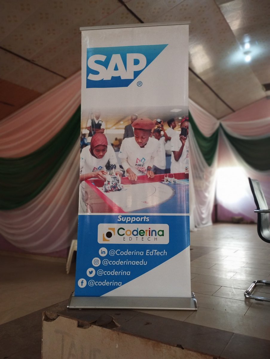 coderina's tweet image. Kick-off in a moment
We are about to start the exciting journey of our training workshop for #FLL coaches of Federal Unity Colleges at FEDERAL SCIENCE AND TECHNOLOGY COLLEGE, OROZO, ABUJA
Huge thanks to our sponsors and partners
#coderinaib
#sap @FIRSTLEGOLeague @LEGOFoundation