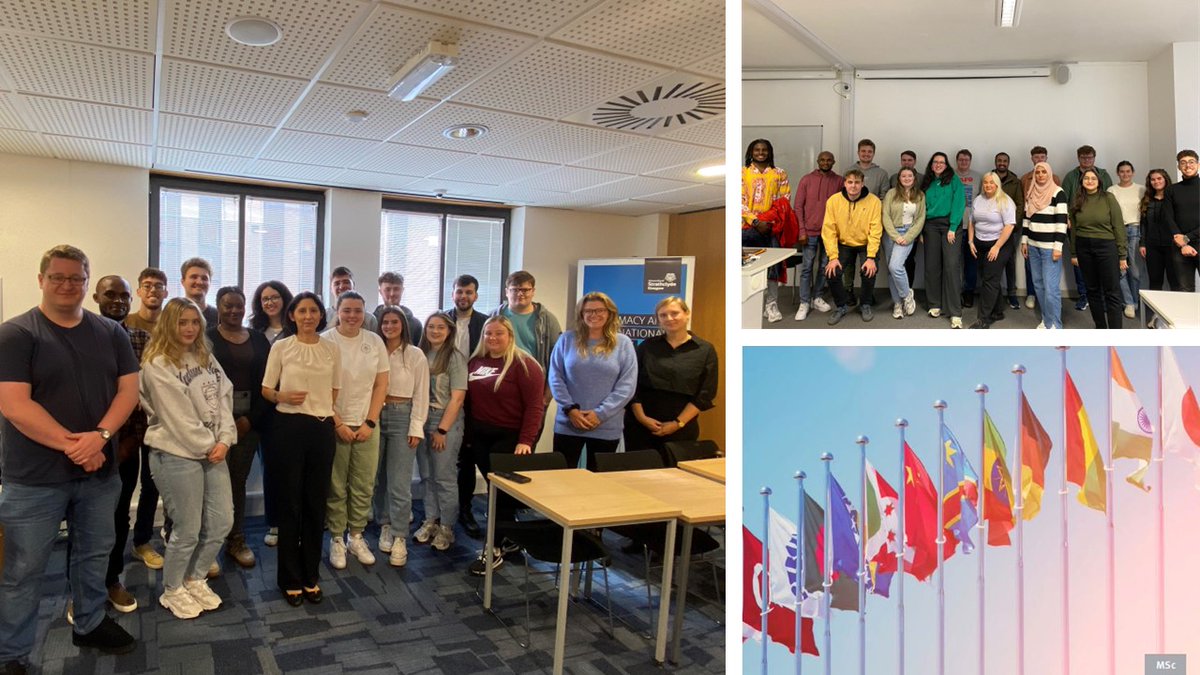 Great to see our MSc Diplomacy and International Security students settling in and enjoying everything the @UniStrathclyde and Glasgow have to offer. #Diplomacy #Politics #History #law