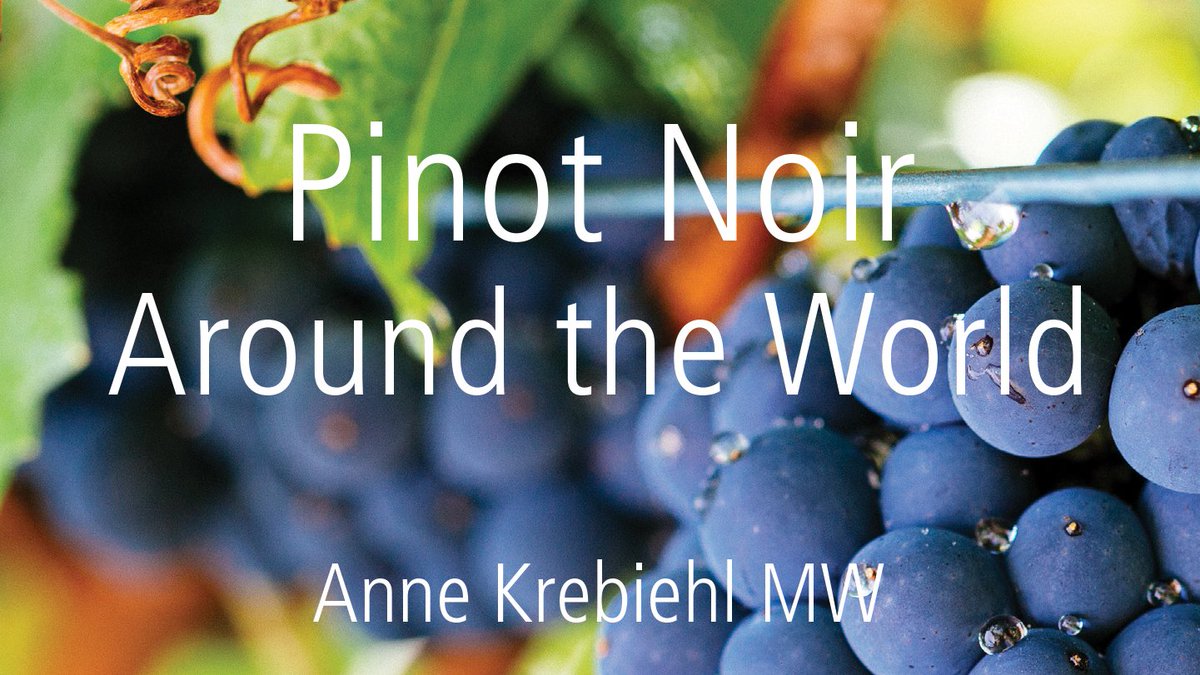 Many many congratulations to <a href="/AnneInVino/">Anne Krebiehl MW</a> for being named Wine Communicator of the Year 2024 by @theiwsc.  <a href="/AnneInVino/">Anne Krebiehl MW</a> is the author of our #pinotnoir around the world monograph published last month.  So pleased for you - well done.