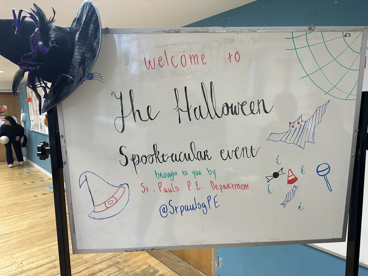 Looking forward to our Spooktacular Event on Friday, remember to bring in money to buy tokens for games on Wednesday, Thursday and Friday 💀👻🎃 @stpaulsg @StPaulsgActive @ExtraStPauls #SpookySeasonatPauls