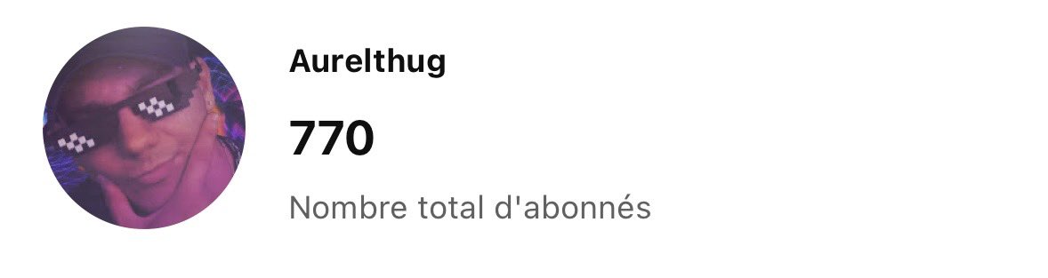 AurelThug's tweet photo. Mais c’est qu’on approche des 800 ! https://t.co/NROyUJ4fcU