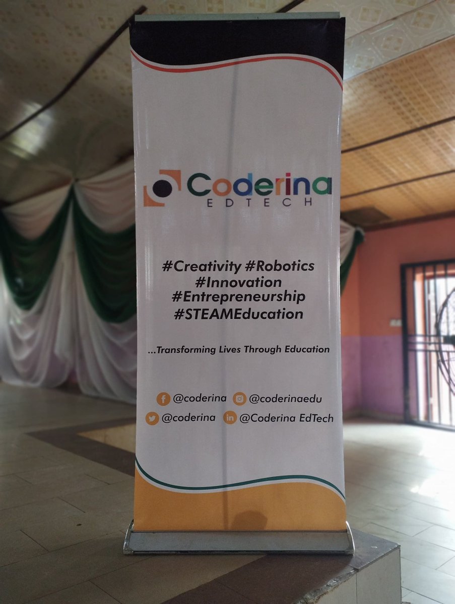 coderina's tweet image. Huge thanks to our sponsors and partners.
#coderinaib
@sap4good @dowNewsroom @NigEducation @FIRSTLEGOLeague @Coderina @Ford @firstweets @LEGOFoundation
#steam