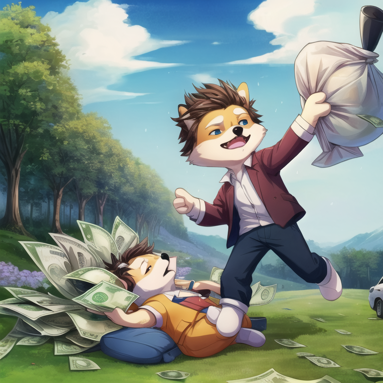 <a href="/AkaFirst2/">Aka First1</a> Milion dollars raining down from the sky! Who needs a lottery when you have helicopters? 🚁💵 #MoneyRain #HelicopterHeist