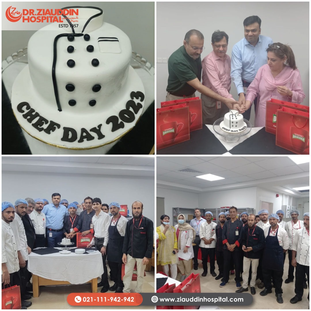 dzhospitals's tweet photo. Celebrating the Culinary Artists!
Dr. Ziauddin Hospital Clifton Campus honors the talented chefs who add flavor to our lives on this special Chef's Day celebration!
#DZH #DrZiauddinHospital #chefday #CulinaryArtistry #celebrations https://t.co/tze8NLWeqP