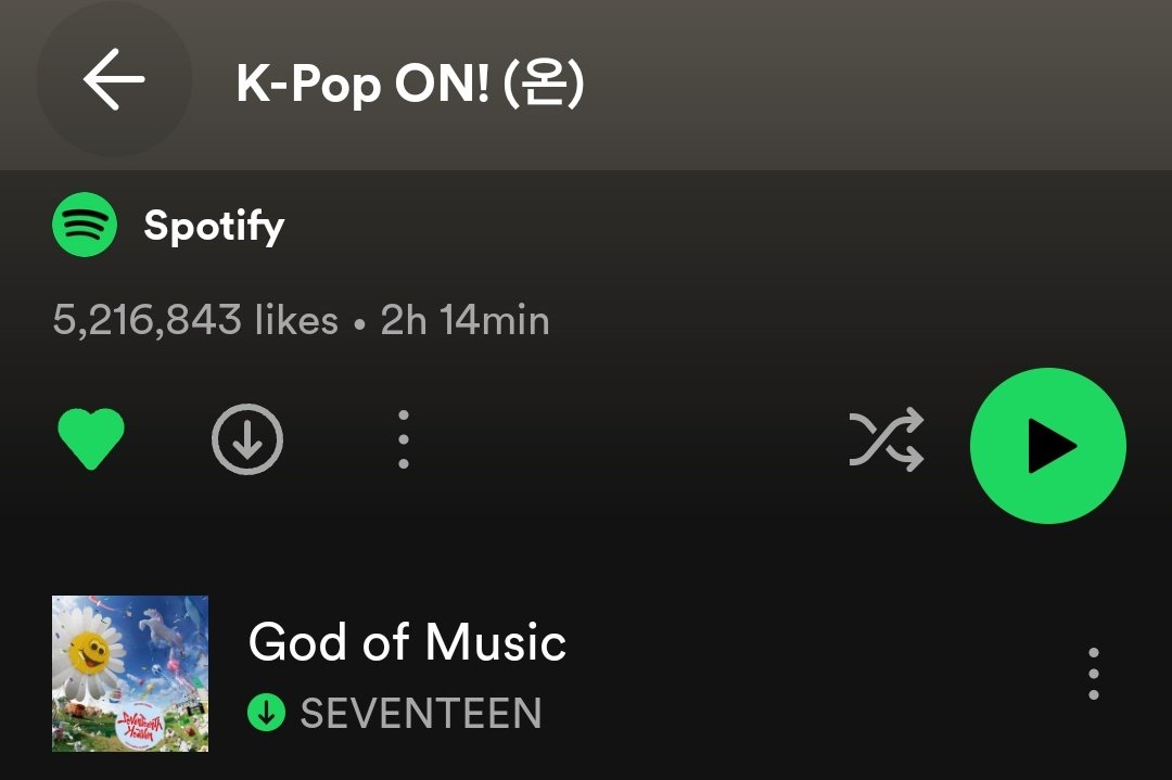 svt_spotify's tweet photo. #GodOfMusic debuts on top of Kpop's biggest playlist on Spotify at #1

▶️:https://t.co/qT83bDbZu8

@pledis_17 #SEVENTEEN #세븐틴 https://t.co/Q3m0sobwg4