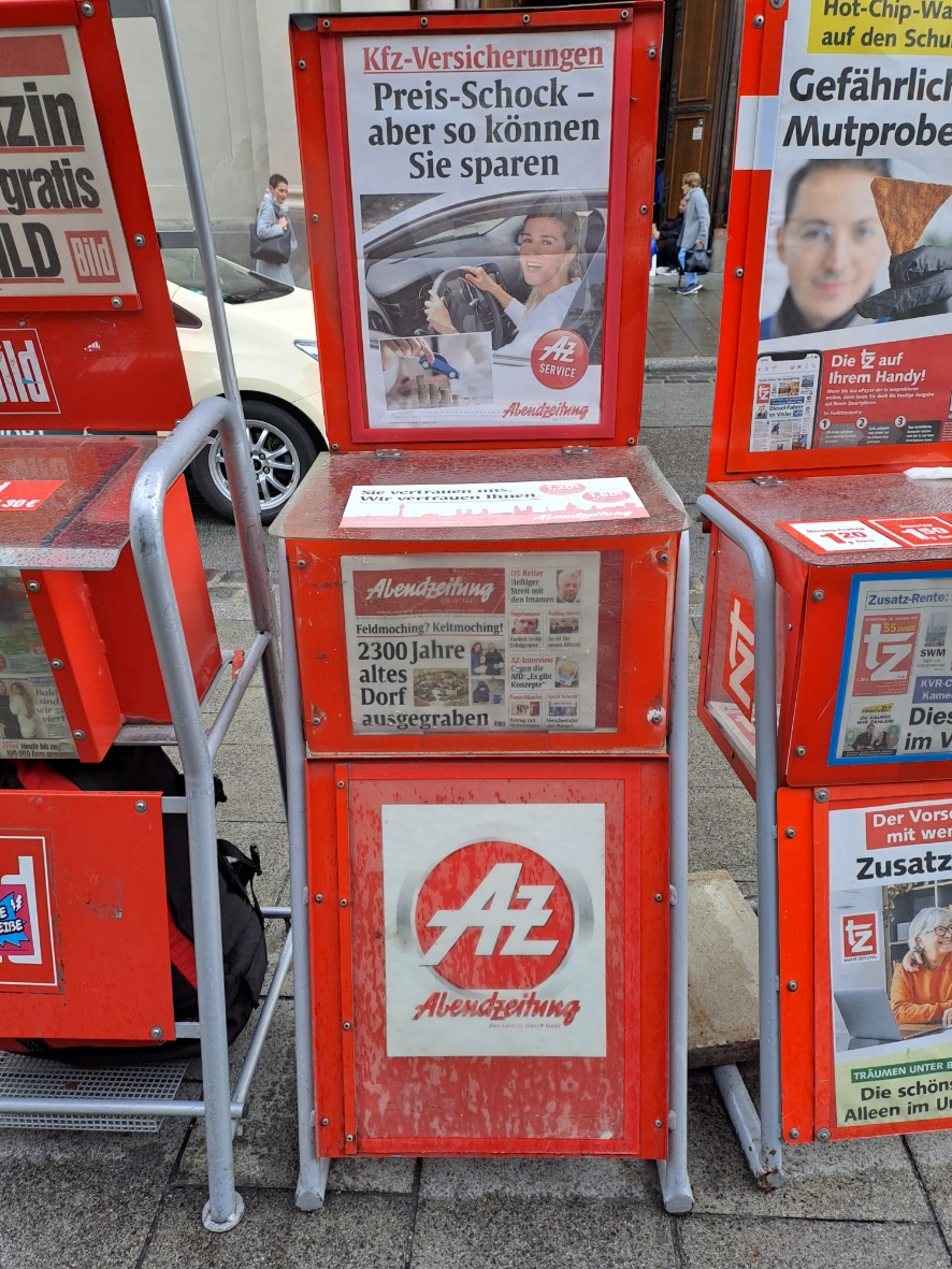 "Keltmoching" war richtig gut. <a href="/Abendzeitung/">Abendzeitung</a> hat eine schöne Schlagzeile gemacht 😍