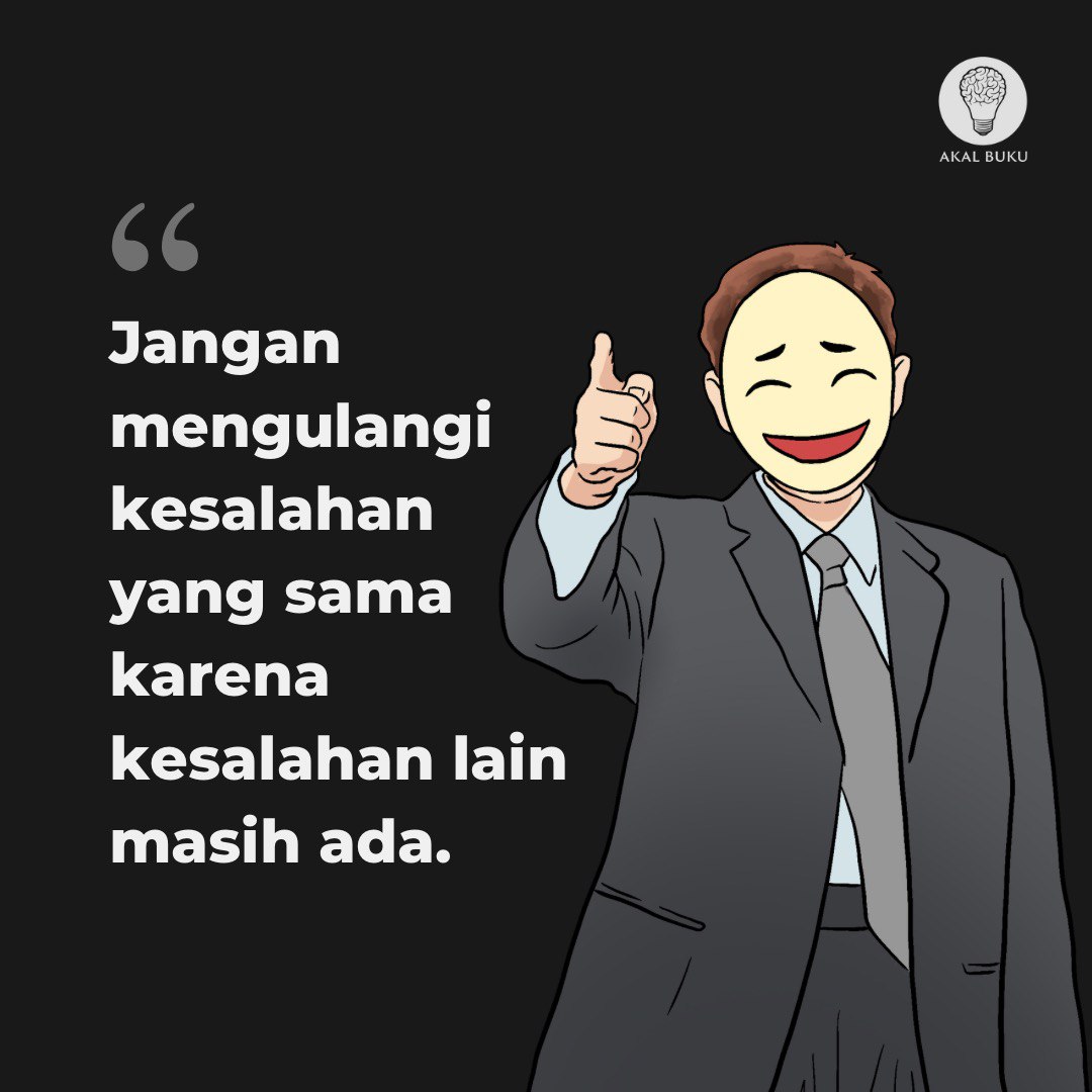 Budaya kita adalah berkali-kali dikecewakan tapi tetap bertahan.