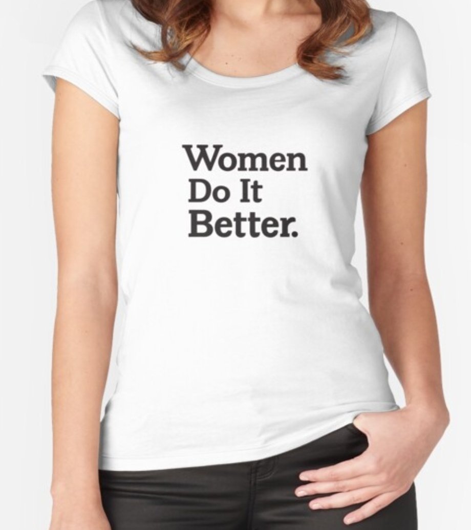 stupidcommentar's tweet image. Ladies Let The World Know!  💅🌍 #womendoitbetter #Feminism redbubble.com/i/t-shirt/Wome…