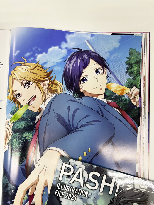 PASH! illustration file 2022 2023 ポスター付き PASH! 2023年4月号