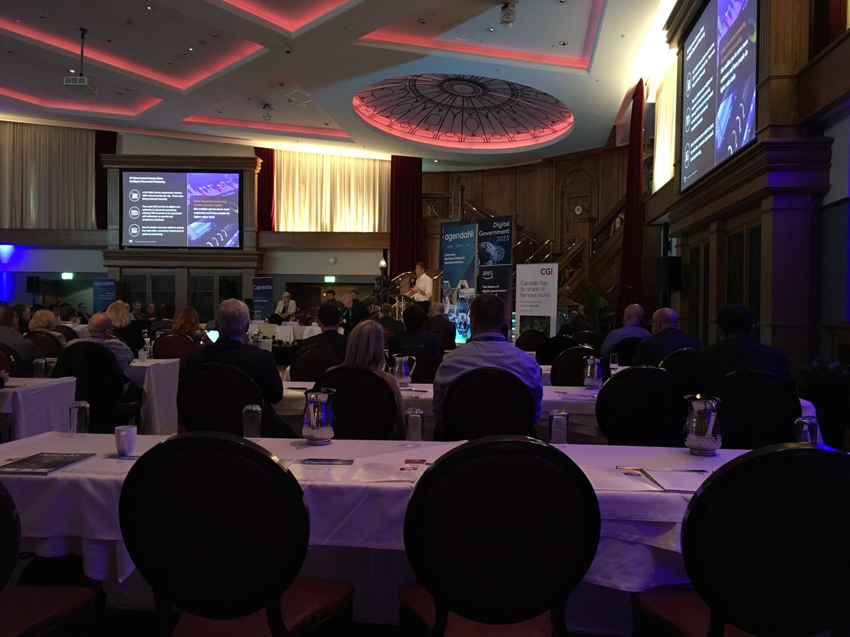 ocnni's tweet photo. Last week we got to attend the Digital Government Conference @TitanicBelfast. It was great to network with others, enjoy Halloween snacks and hear from Geoff Huggins discussing technology innovation for improved customer experiences.
#DigiGov23 https://t.co/7uLld0Gah4