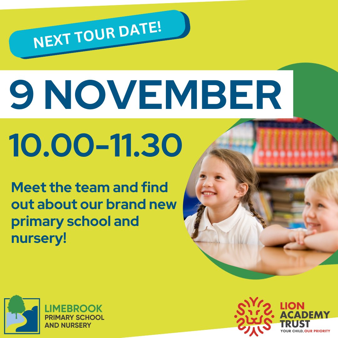 Looking for a reception or nursery place for next September? Join our next tour to find out about Limebrook Primary School & Nursery! See our excellent provision & find out how we can support you & your child. limebrookprimary.net/about-the-scho… #Admissions2024 #MaldonEssex #EYFS