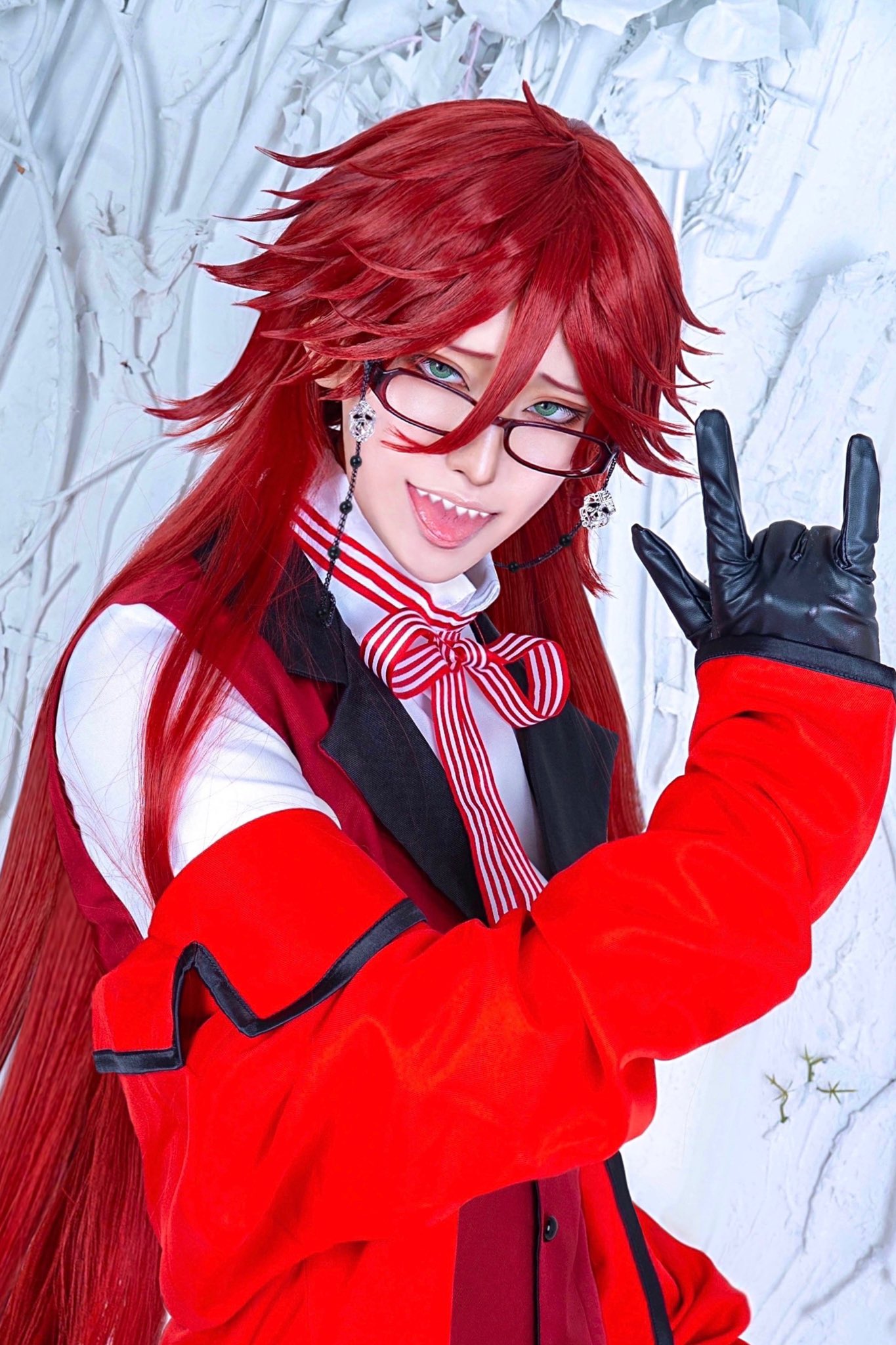 【即購入可】 黒執事 グレル グレル・サトクリフ コスプレ衣装 コスプレ 黒執事 死神 グレル・サトクリフ コスプレ 衣装